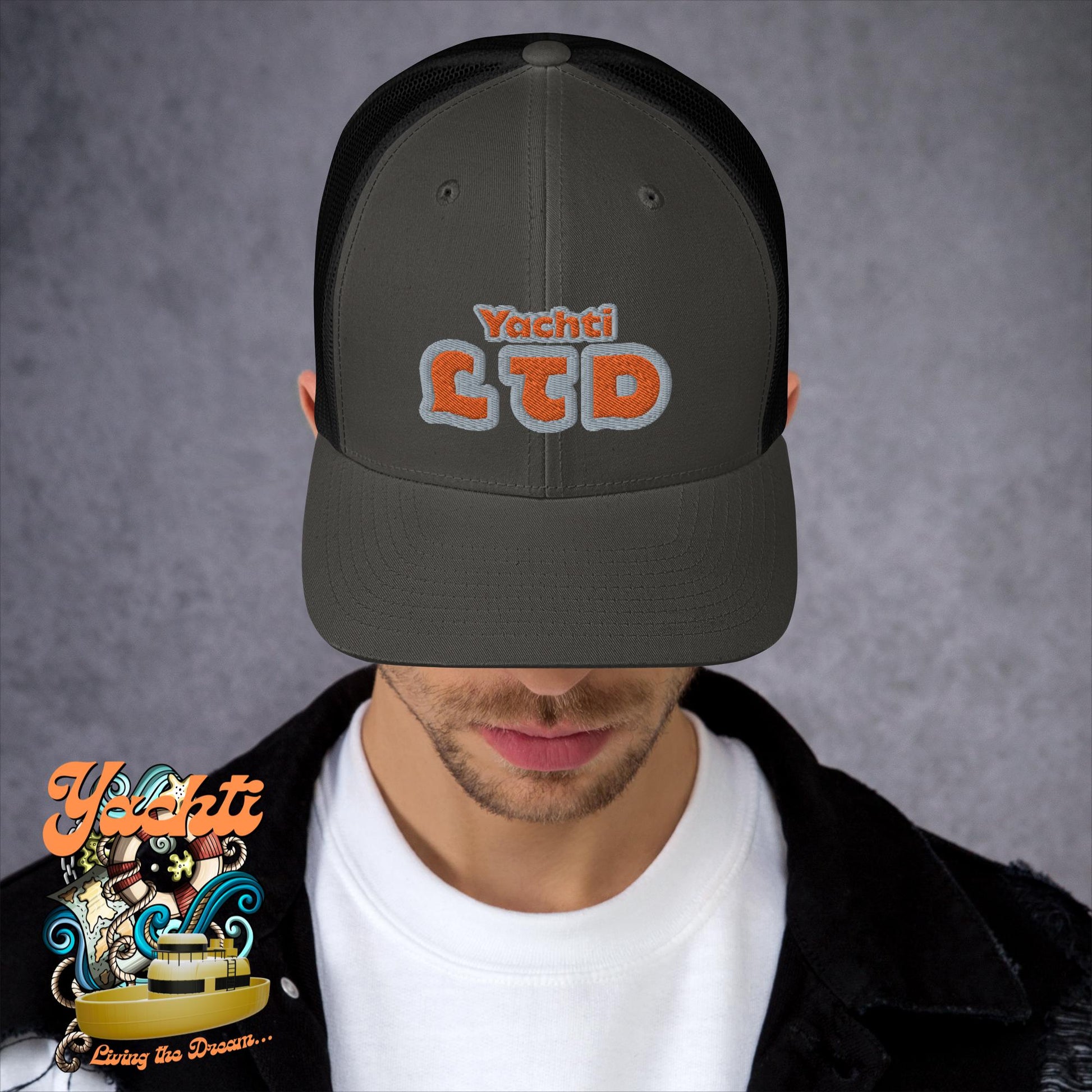 Living the dream Trucker Cap - Yachtishop - Living the Dream