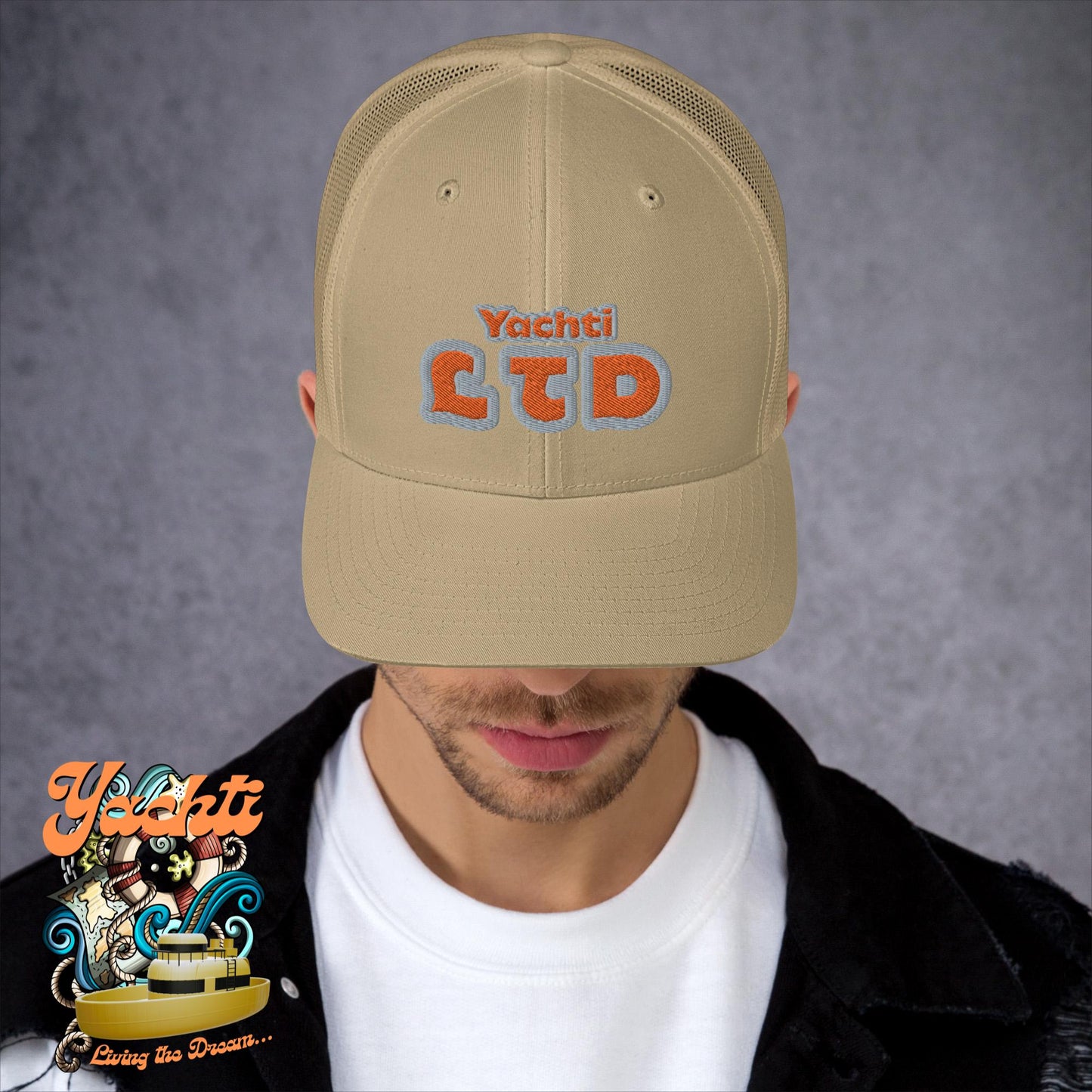 Living the dream Trucker Cap - Yachtishop - Living the Dream