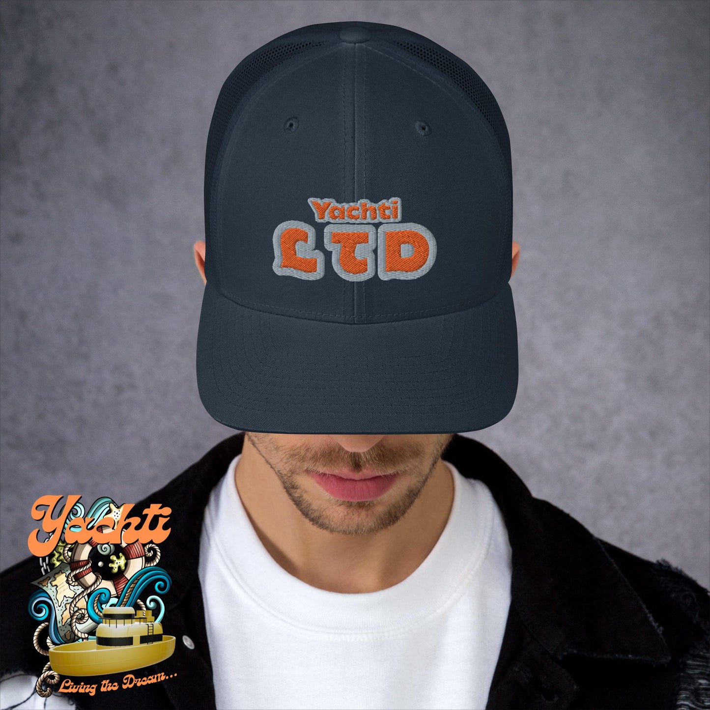 Living the dream Trucker Cap - Yachtishop - Living the Dream