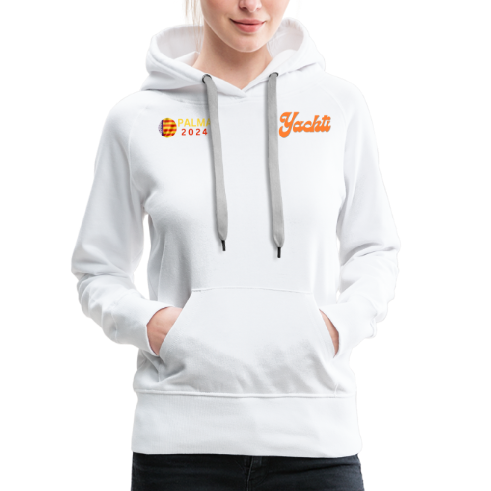 Yachti Palma LTD Women’s Premium Hoodie - white