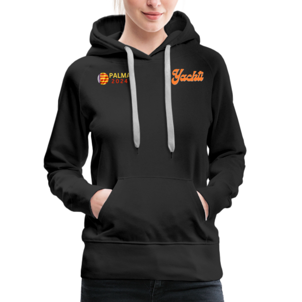 Yachti Palma LTD Women’s Premium Hoodie - black