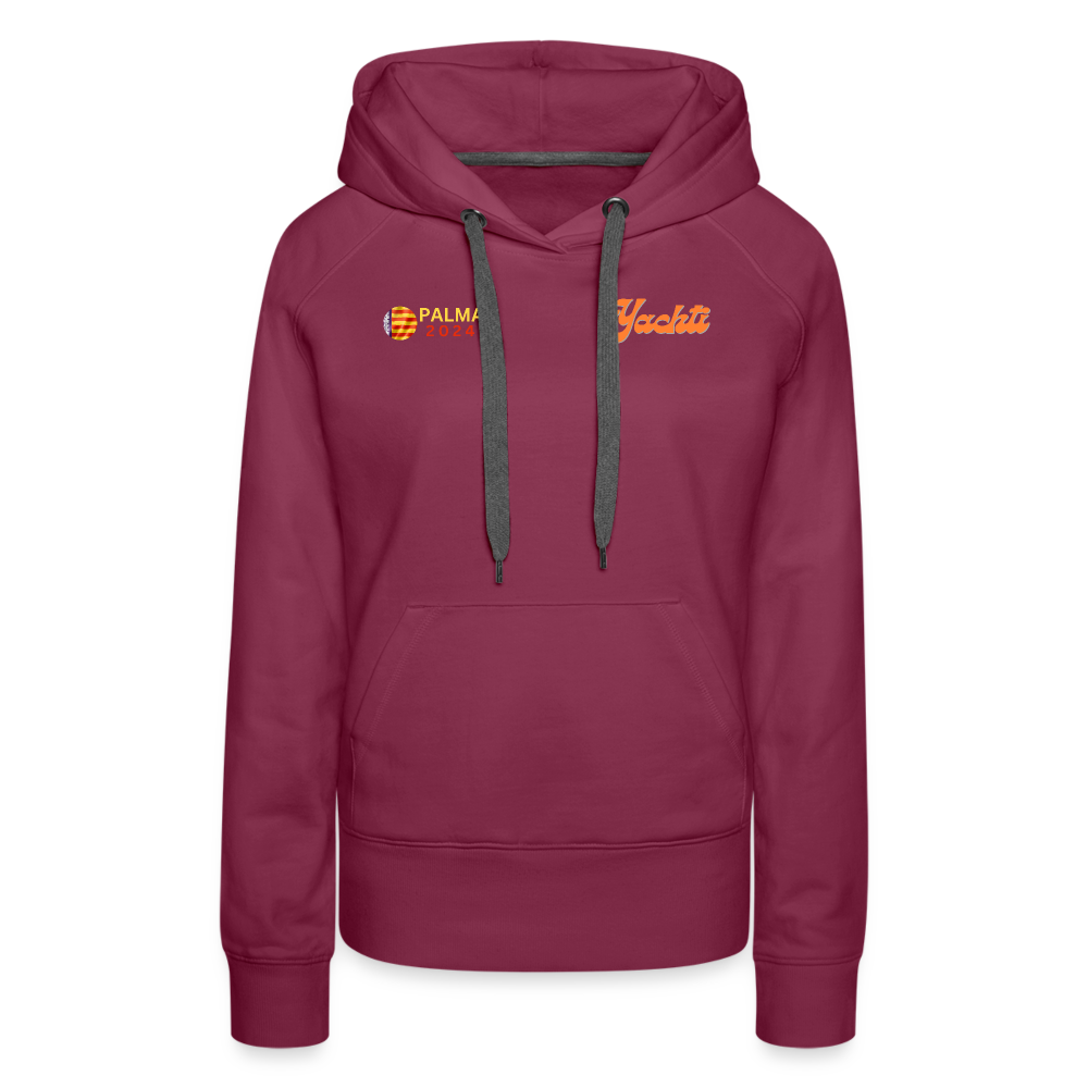 Yachti Palma LTD Women’s Premium Hoodie - bordeaux