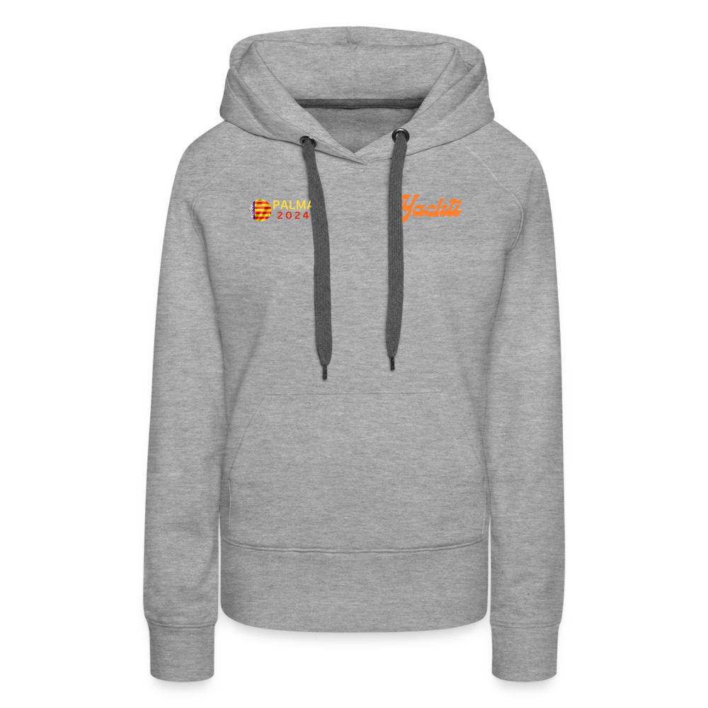 Yachti Palma LTD Women’s Premium Hoodie - heather grey