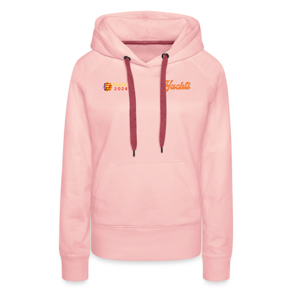 Yachti Palma LTD Women’s Premium Hoodie - crystal pink