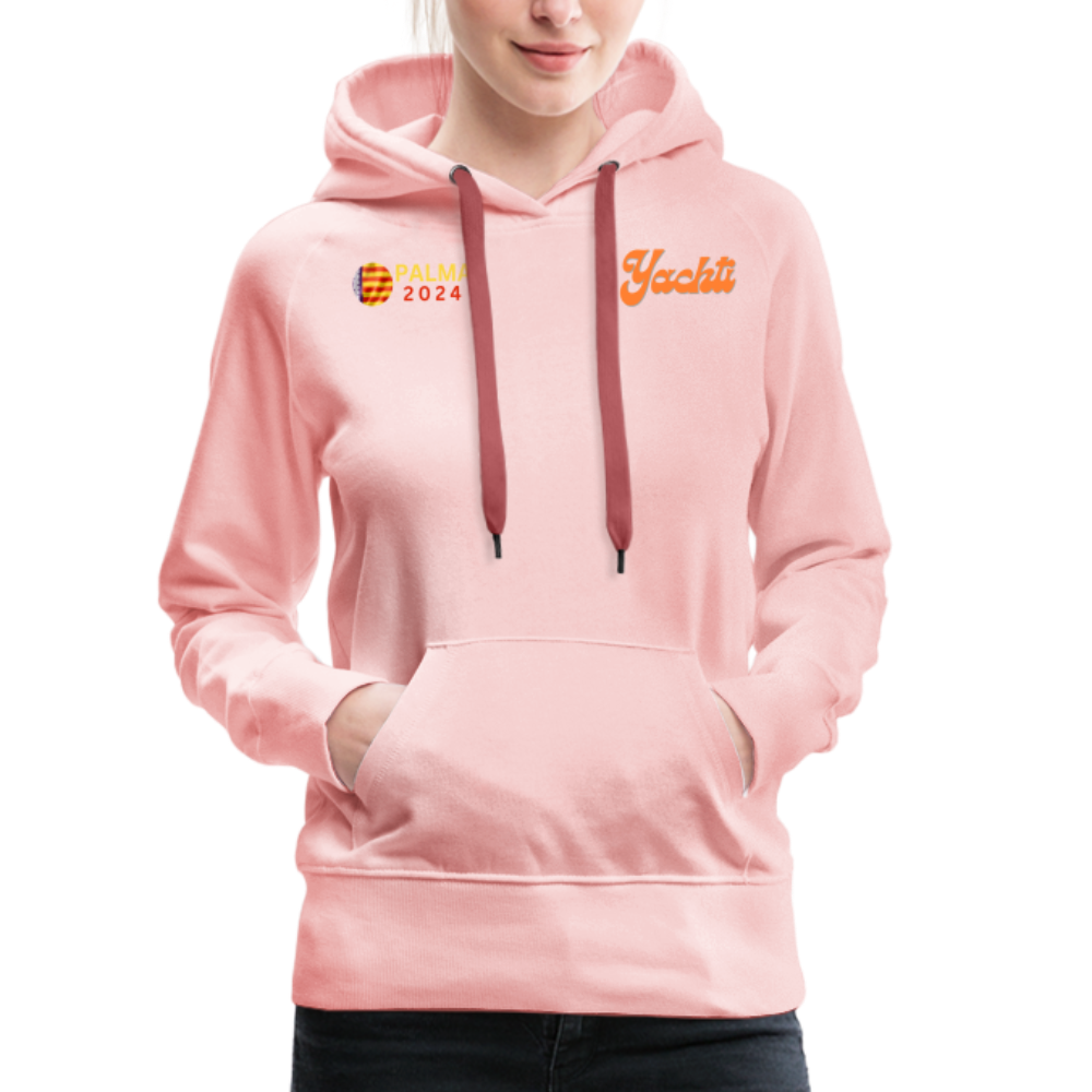 Yachti Palma LTD Women’s Premium Hoodie - crystal pink