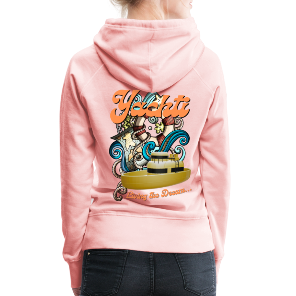 Yachti Palma LTD Women’s Premium Hoodie - crystal pink