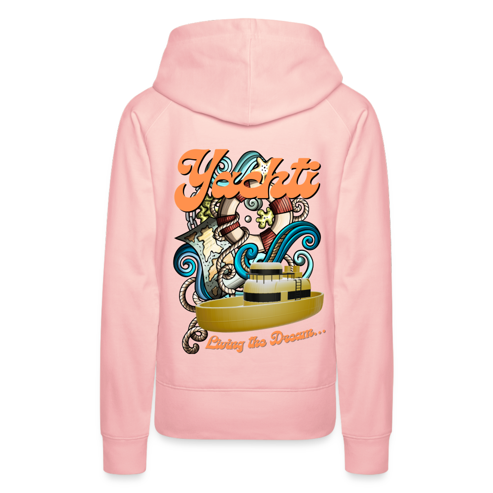 Yachti Palma LTD Women’s Premium Hoodie - crystal pink