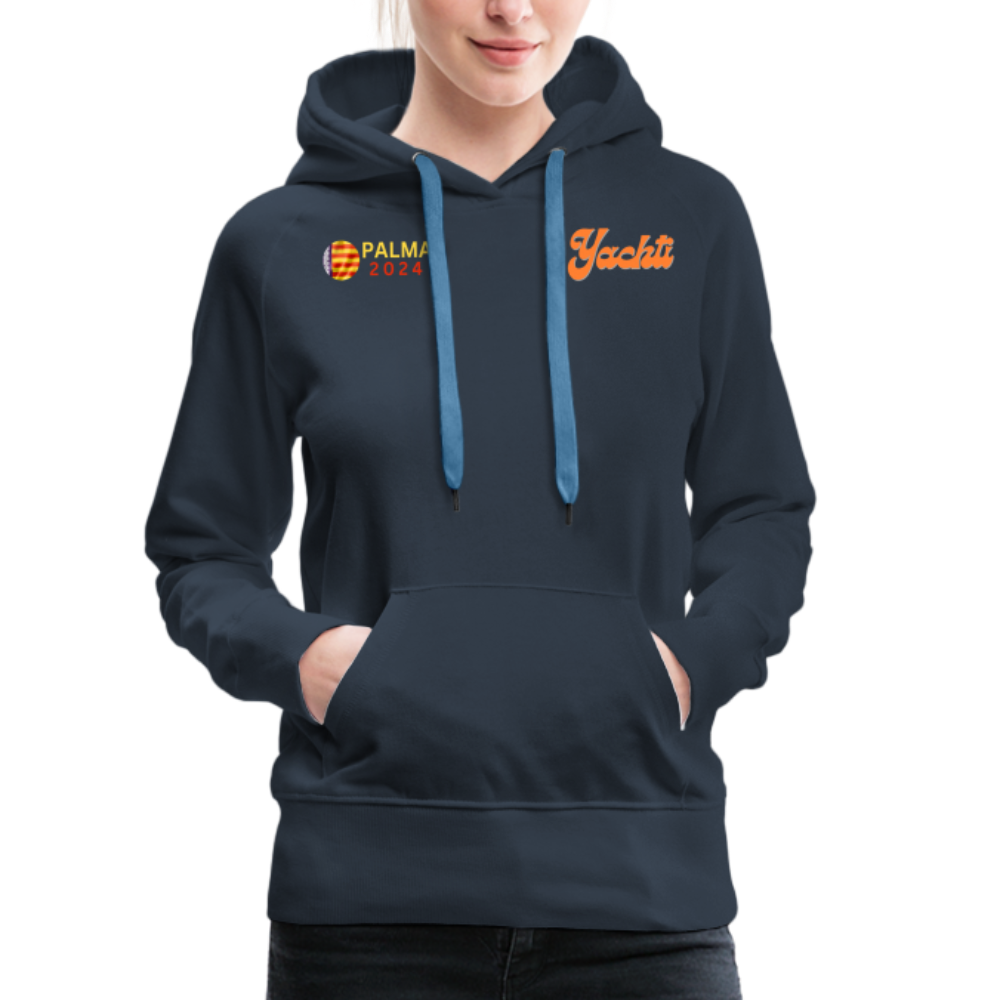 Yachti Palma LTD Women’s Premium Hoodie - navy