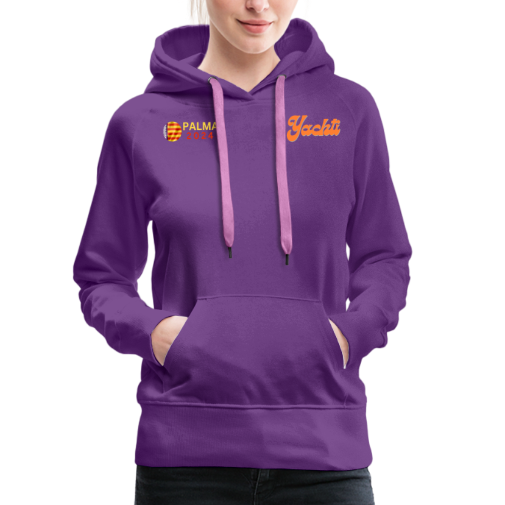 Yachti Palma LTD Women’s Premium Hoodie - purple