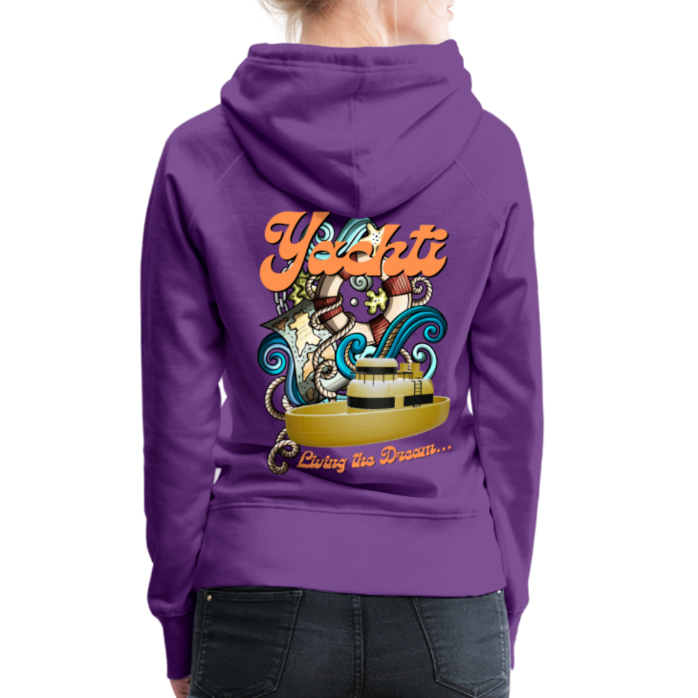 Yachti Palma LTD Women’s Premium Hoodie - purple