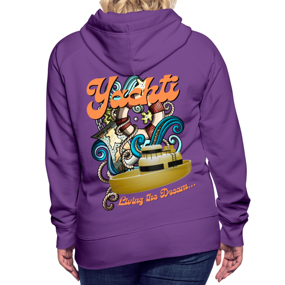 Yachti Palma LTD Women’s Premium Hoodie - purple