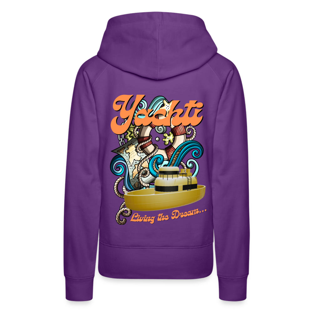 Yachti Palma LTD Women’s Premium Hoodie - purple