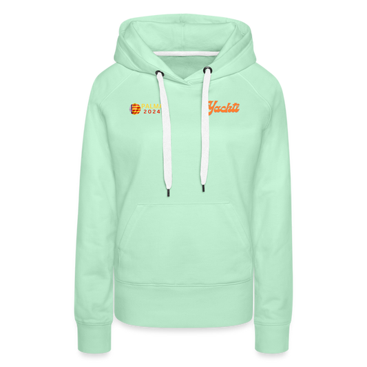 Yachti Palma LTD Women’s Premium Hoodie - light mint