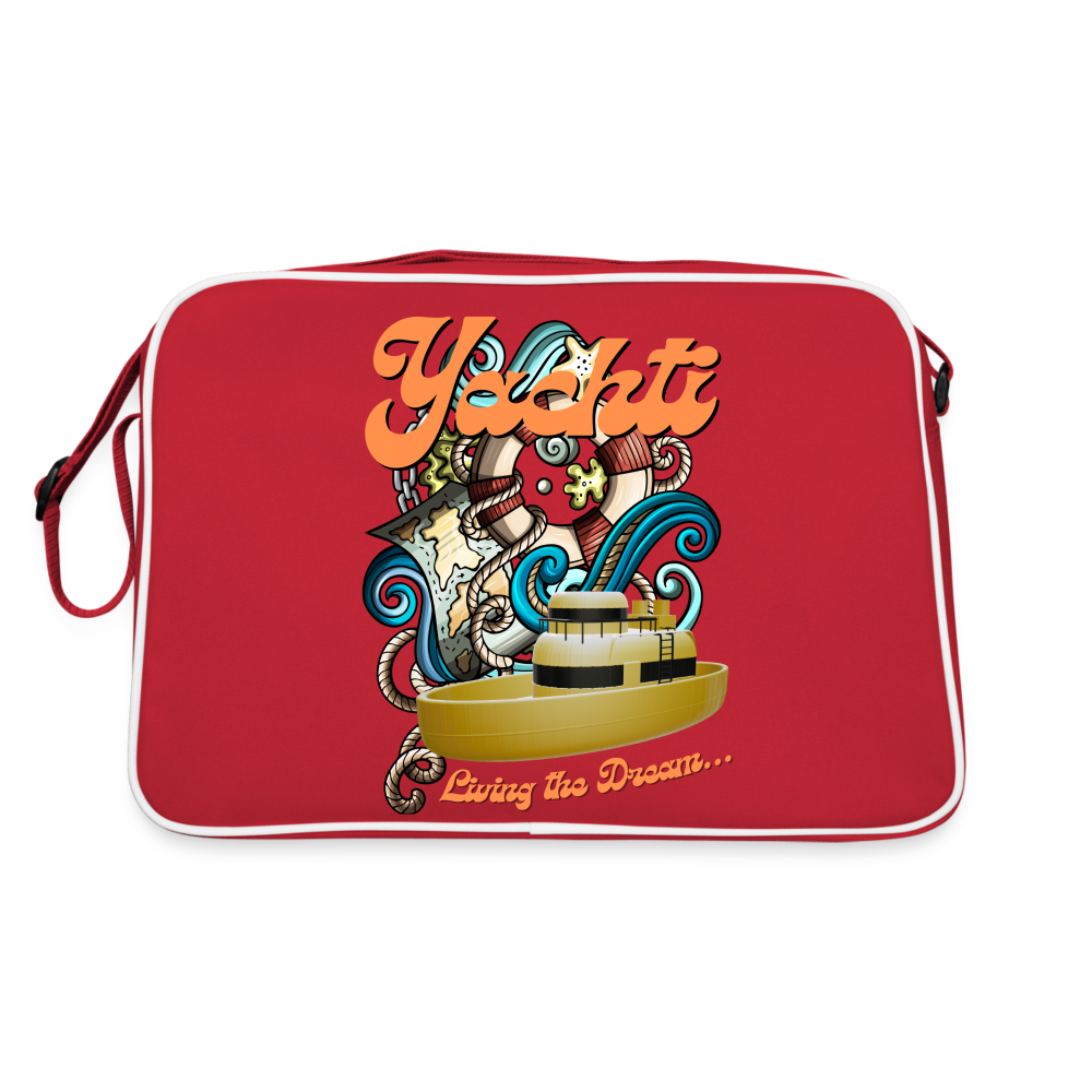 Palma Yachti LTD Retro Bag - red/white