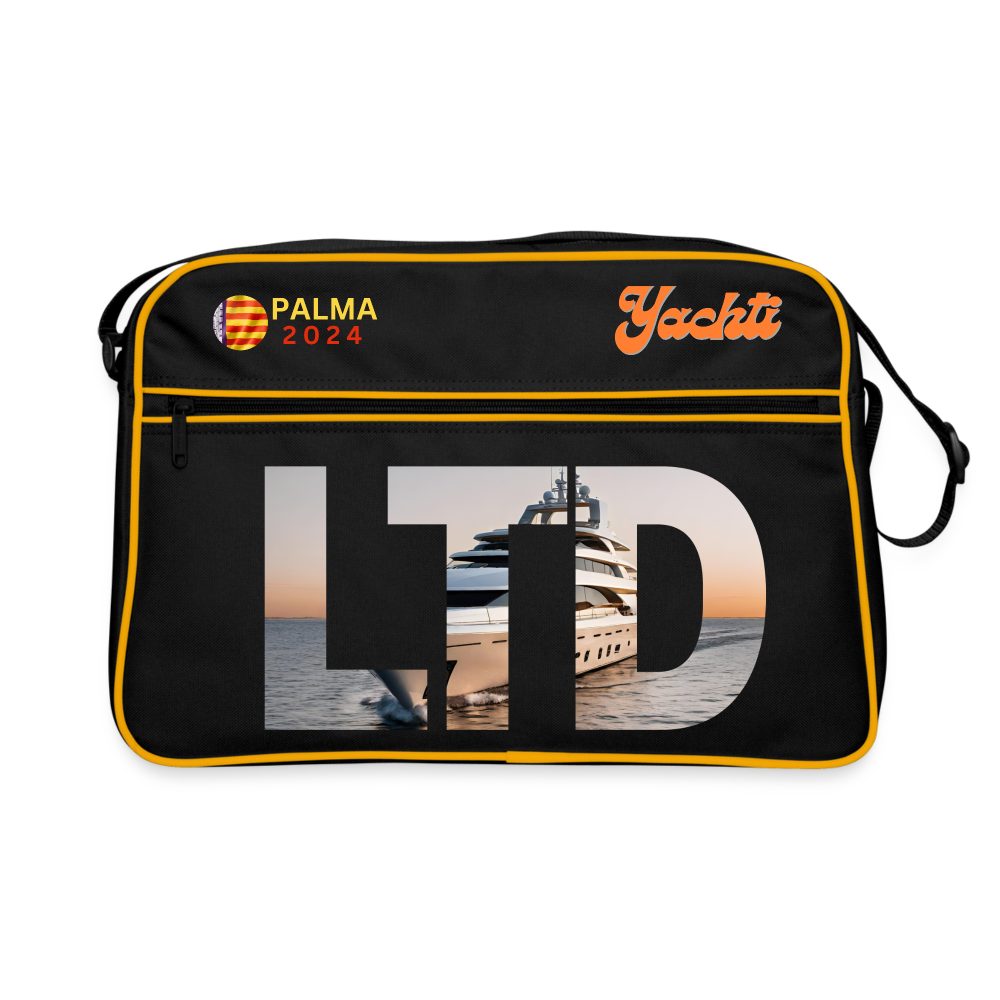 Palma Yachti LTD Retro Bag - black/gold