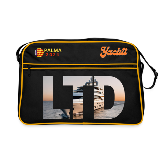 Palma Yachti LTD Retro Bag - black/gold