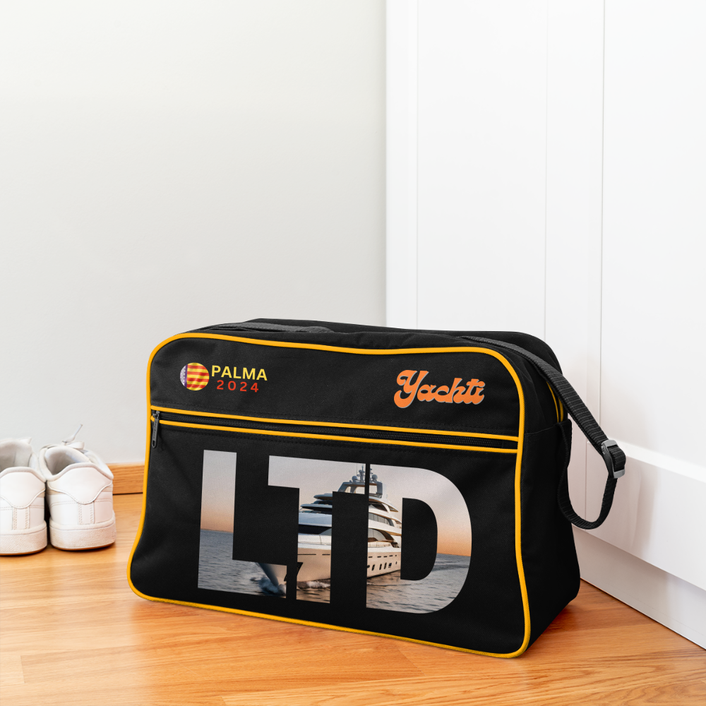 Palma Yachti LTD Retro Bag - black/gold