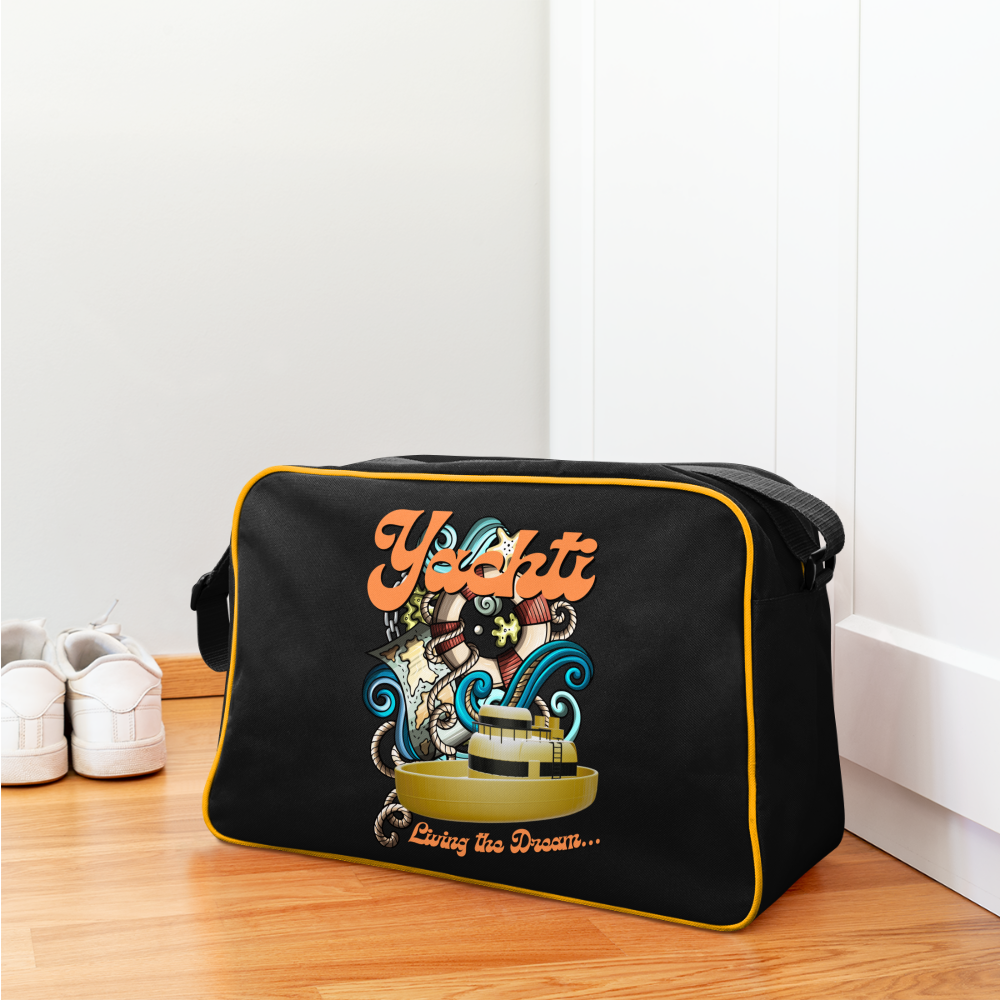 Palma Yachti LTD Retro Bag - black/gold