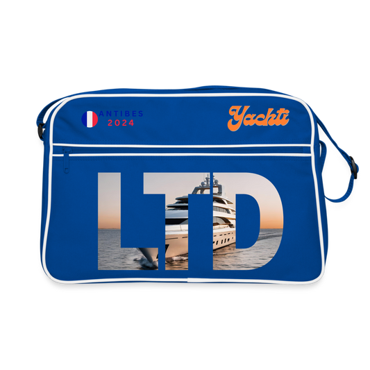 Antibes Yachti Retro Bag - blue/white