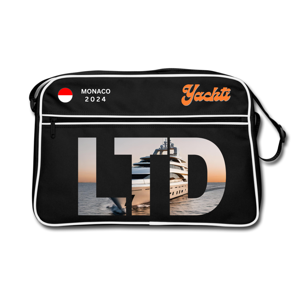 Monaco Yachti LTDRetro Bag - black/white