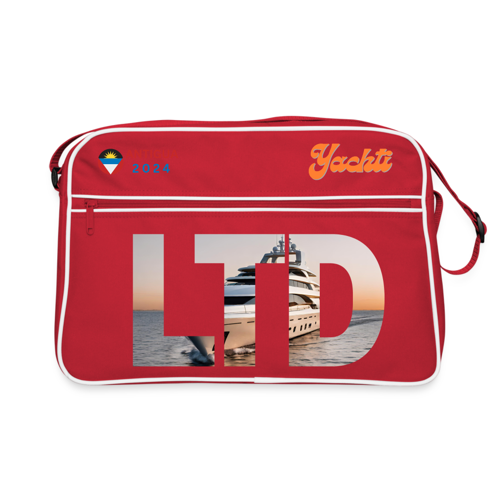 Antigua Yachti LTD Retro Bag - red/white