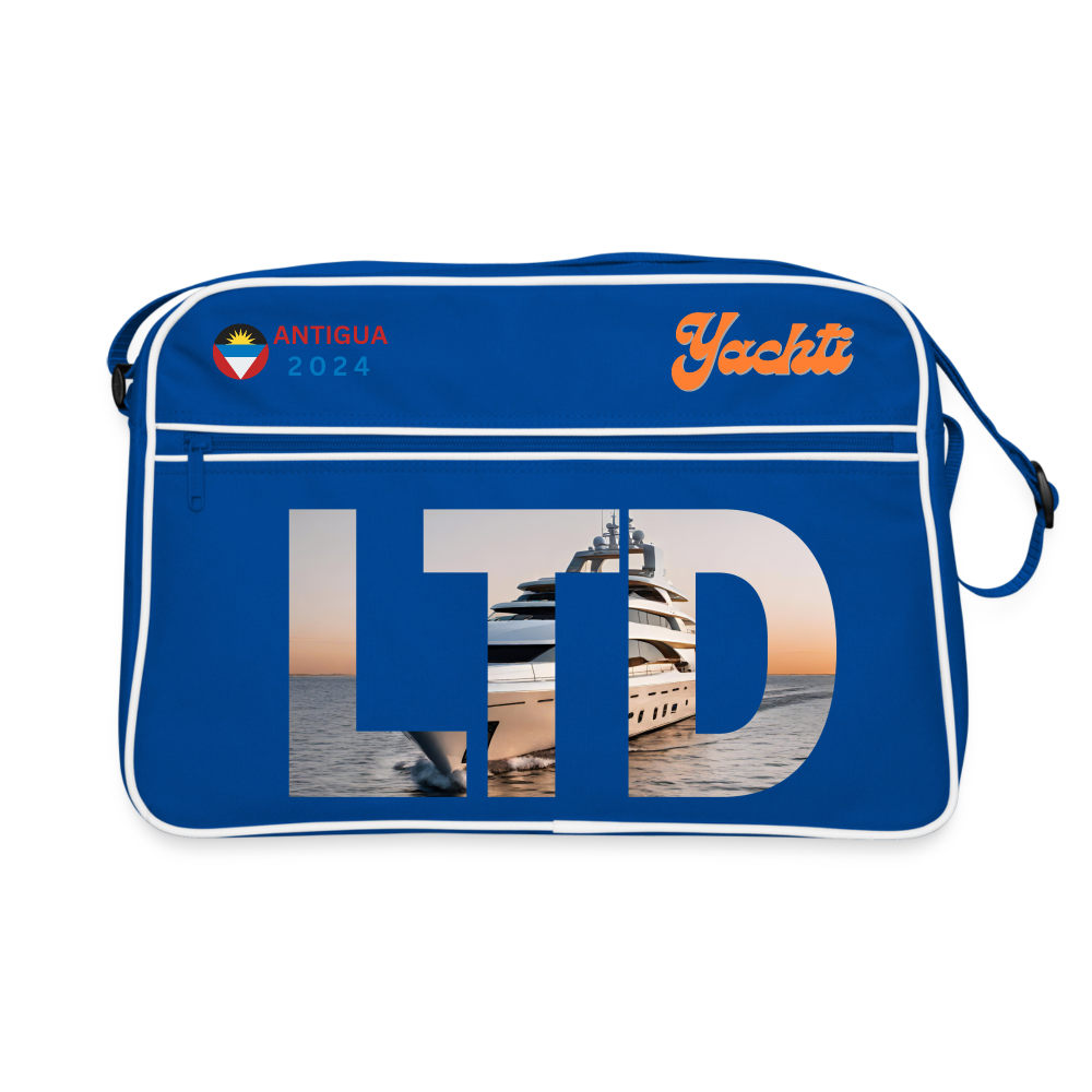 Antigua Yachti LTD Retro Bag - blue/white