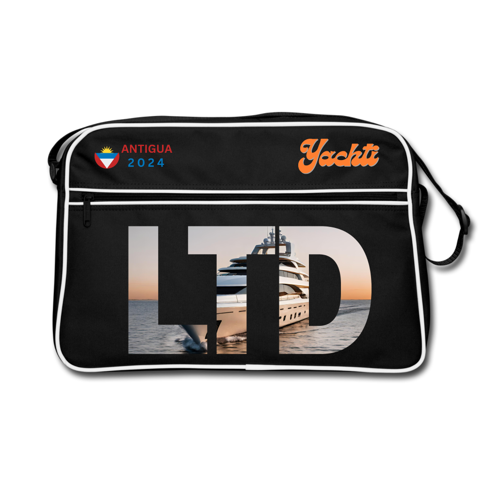 Antigua Yachti LTD Retro Bag - black/white