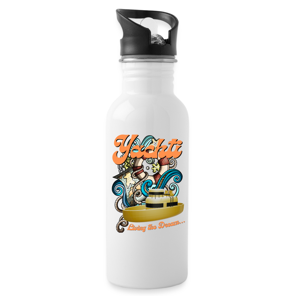 Yachti Value Water Bottle - white