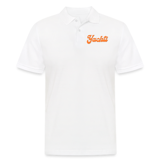 Yachti Value Customisable Men's Polo Shirt - white