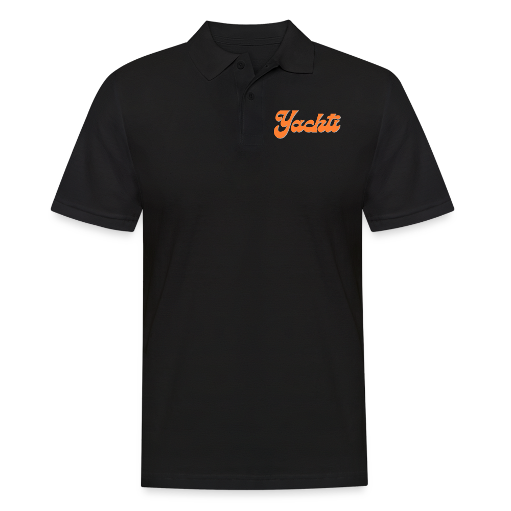 Yachti Value Customisable Men's Polo Shirt - black