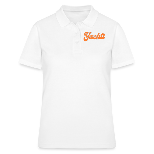 Yachti Value Customisable Women's Polo Shirt - white