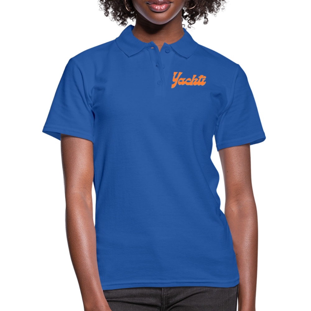 Yachti Value Customisable Women's Polo Shirt - royal blue