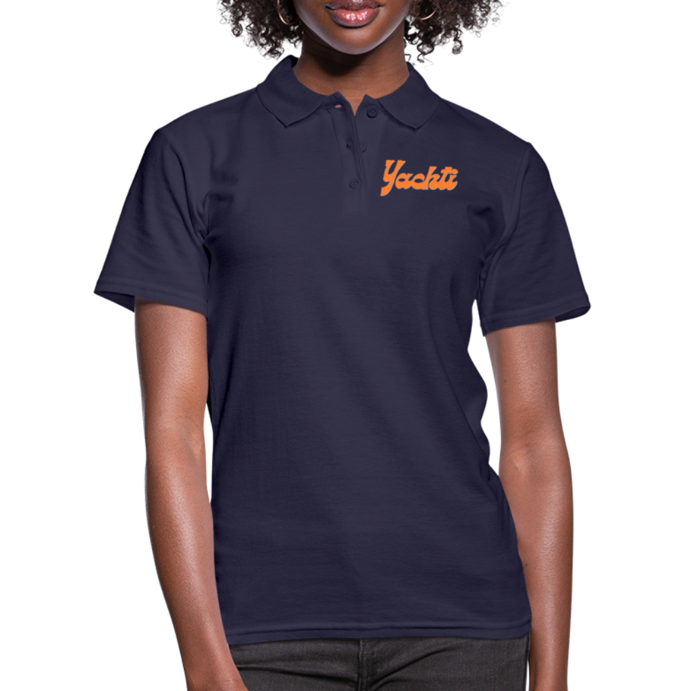 Yachti Value Customisable Women's Polo Shirt - navy