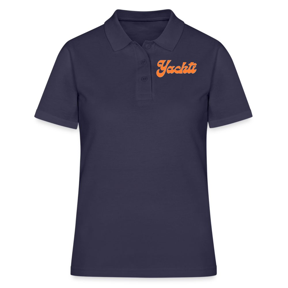 Yachti Value Customisable Women's Polo Shirt - navy