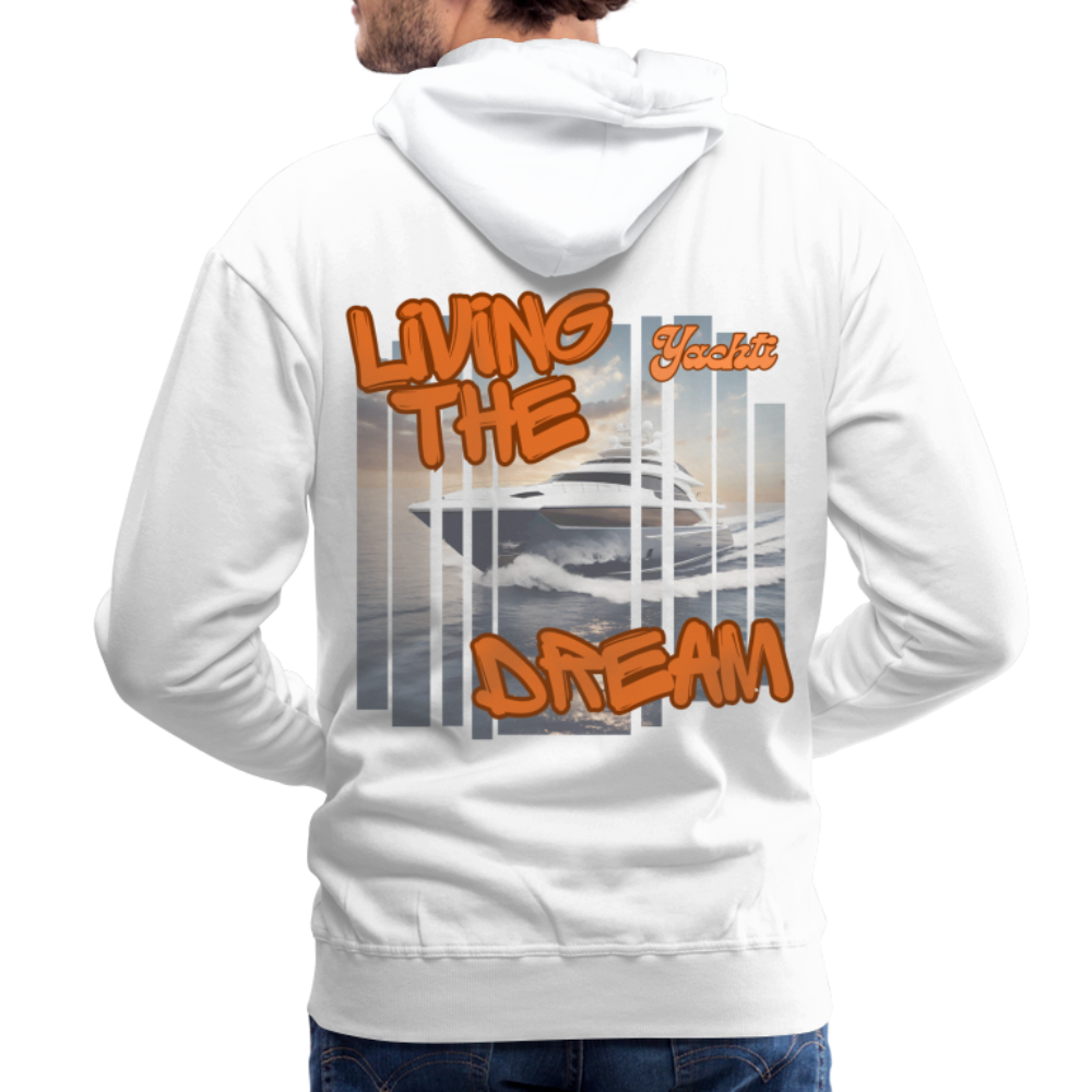 Yachti Palma Men’s Graffiti Hoodie - white