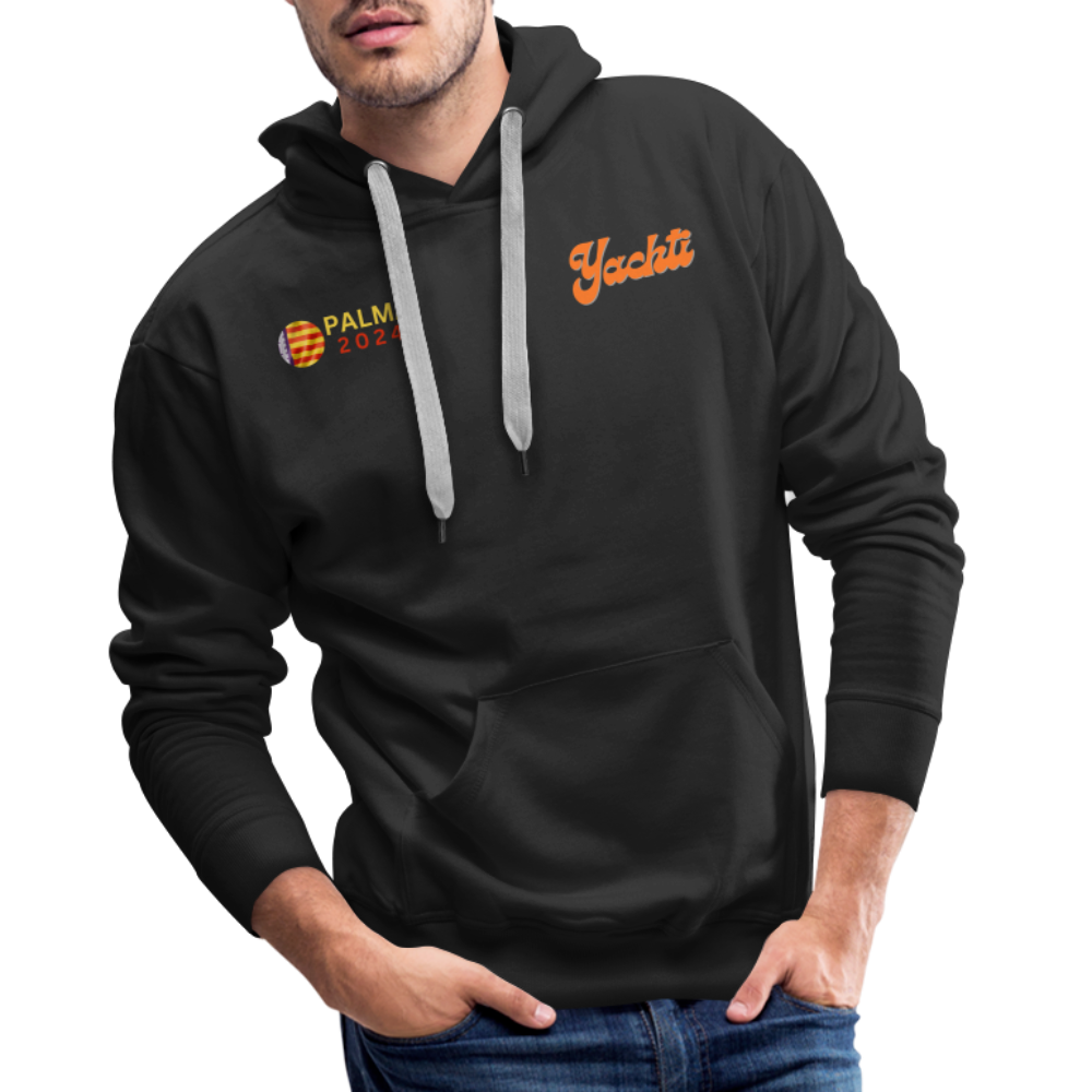 Yachti Palma Men’s Graffiti Hoodie - black