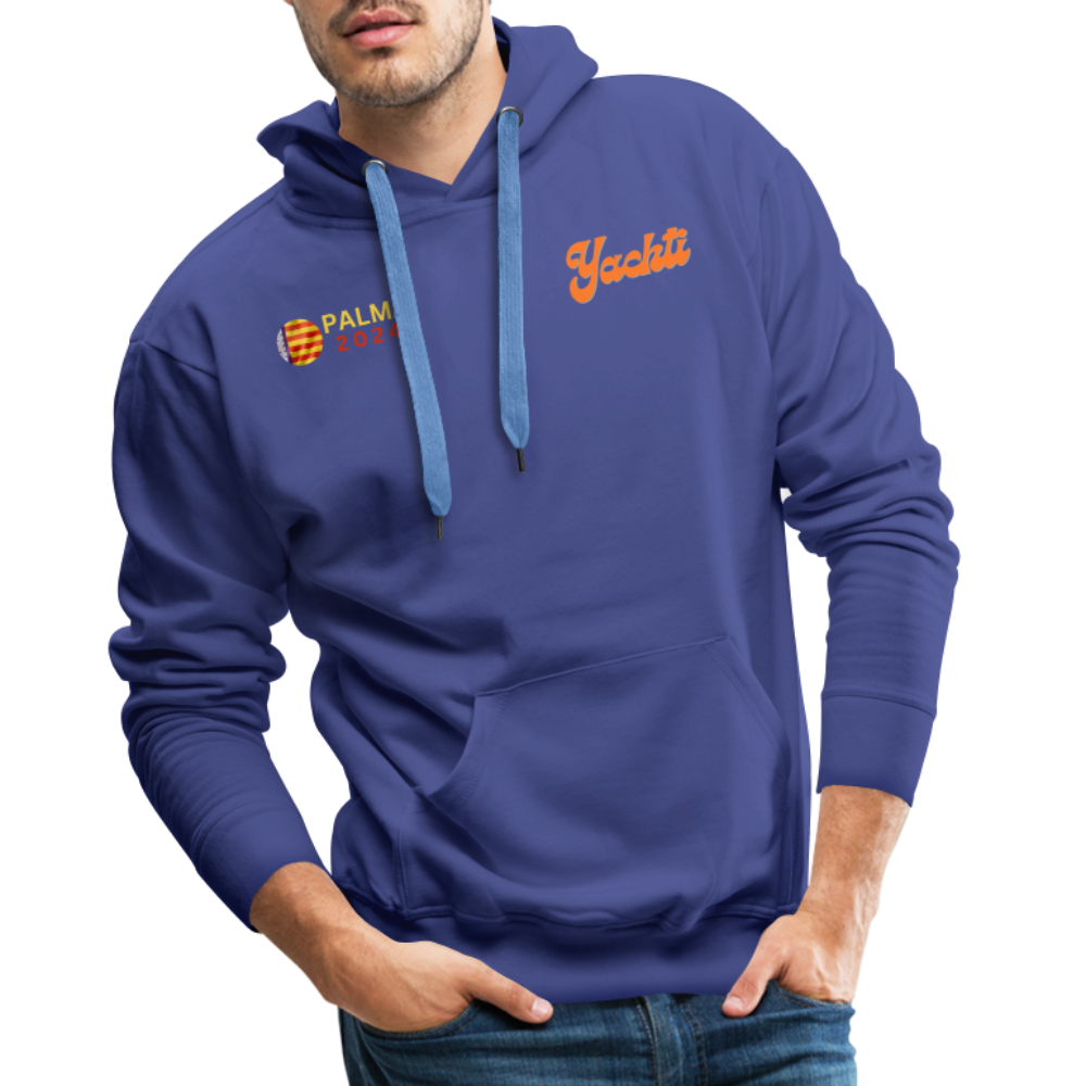 Yachti Palma Men’s Graffiti Hoodie - royal blue