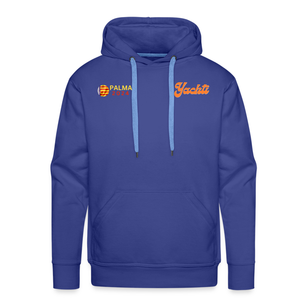 Yachti Palma Men’s Graffiti Hoodie - royal blue