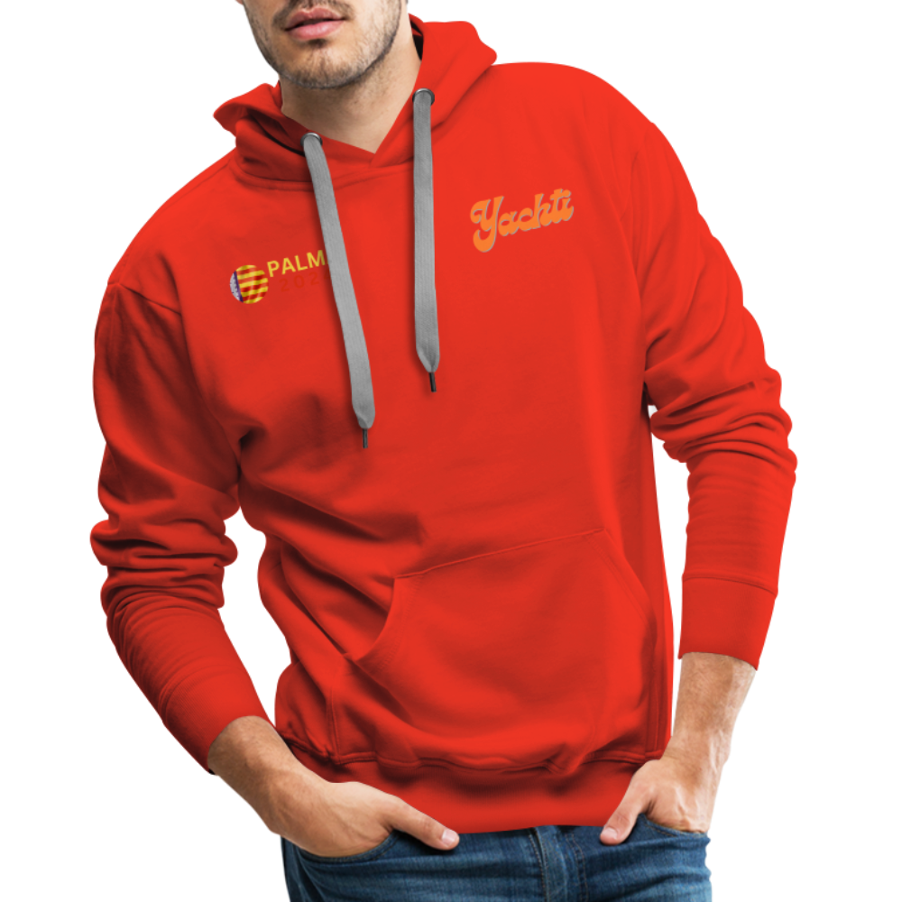 Yachti Palma Men’s Graffiti Hoodie - red