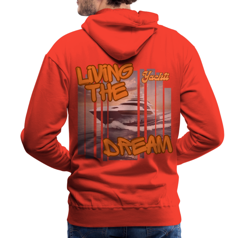 Yachti Palma Men’s Graffiti Hoodie - red