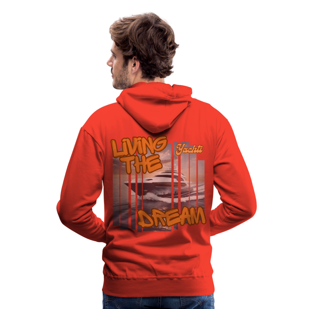 Yachti Palma Men’s Graffiti Hoodie - red