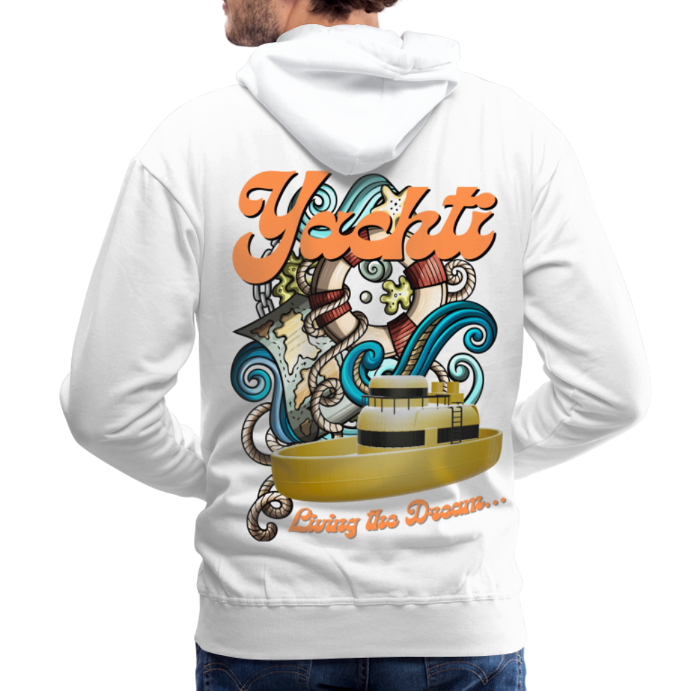 Yachti Palma LTD  Men’s Premium Hoodie - white