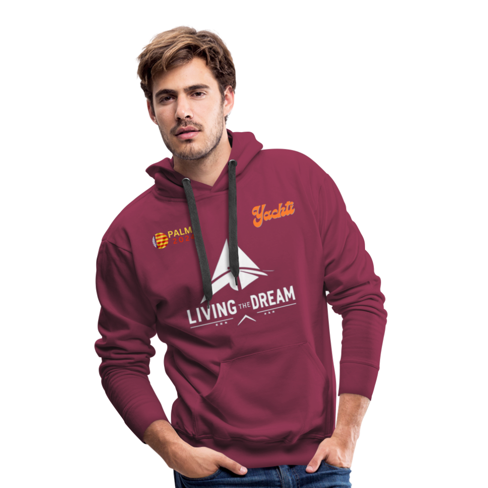 Yachti Palma LTD  Men’s Premium Hoodie - bordeaux