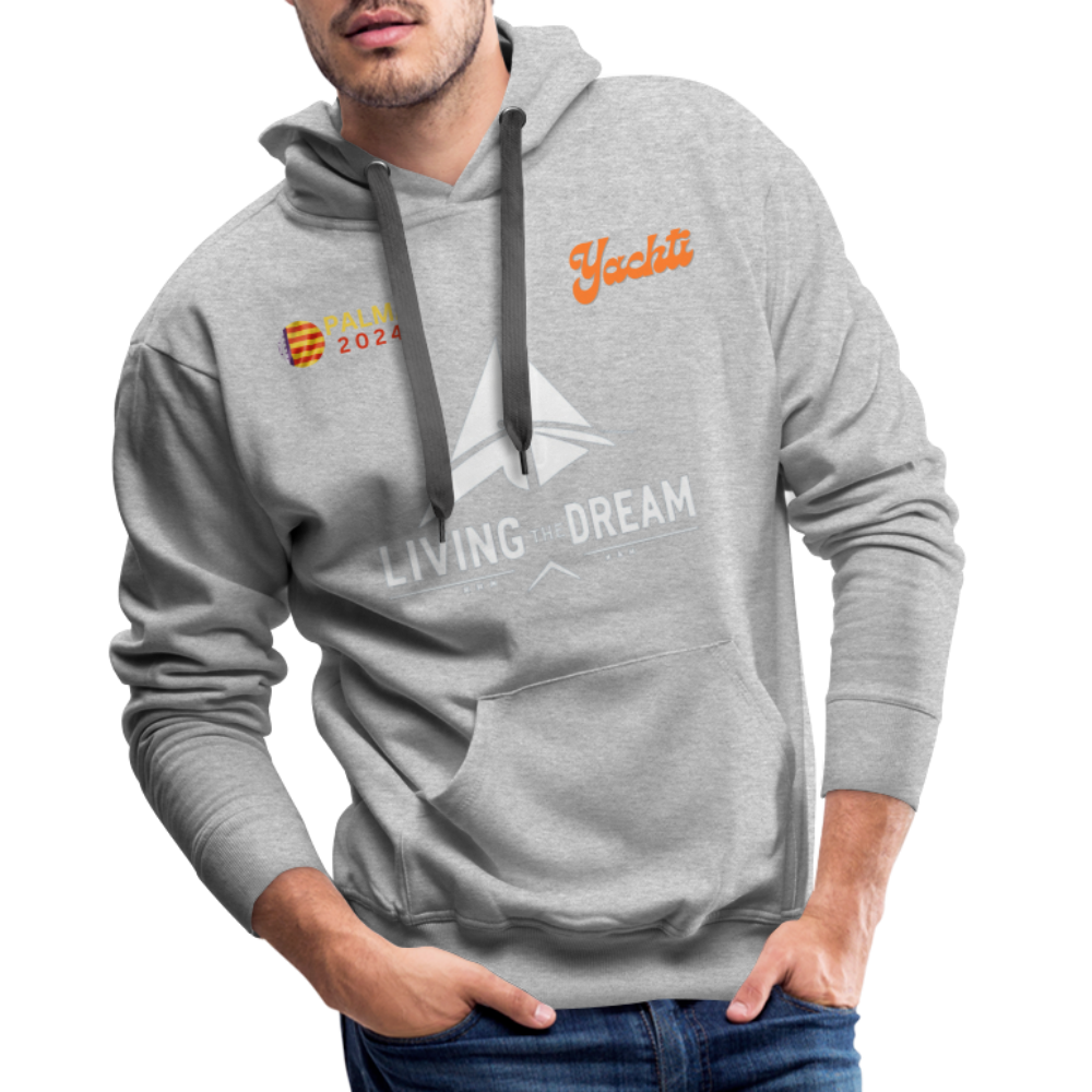 Yachti Palma LTD  Men’s Premium Hoodie - heather grey