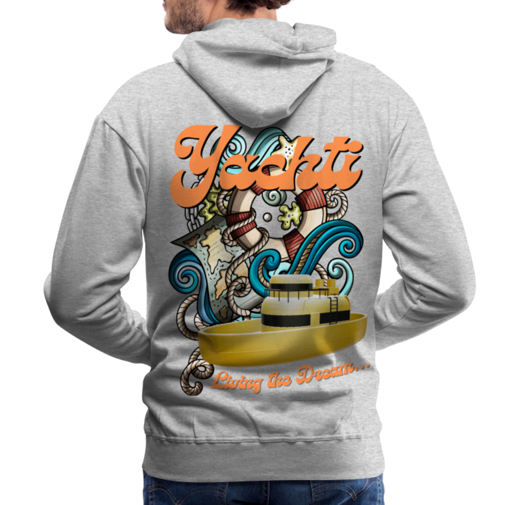 Yachti Palma LTD  Men’s Premium Hoodie - heather grey