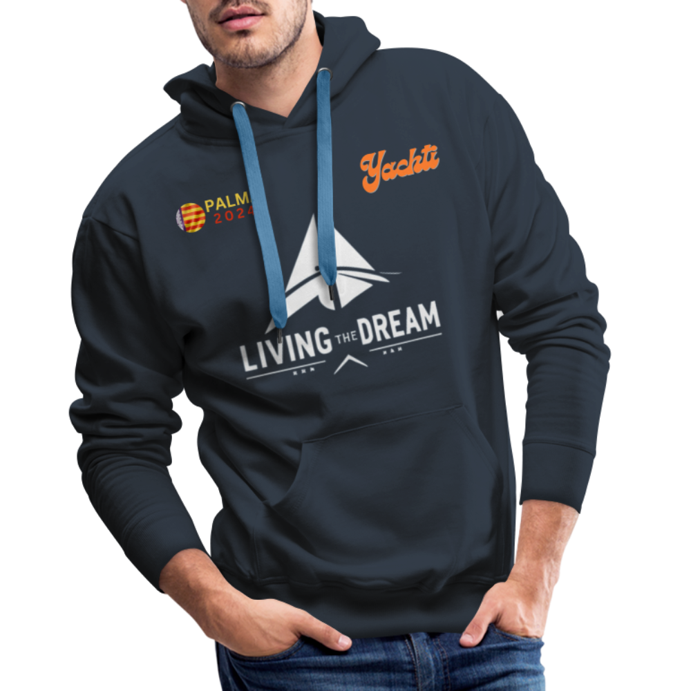 Yachti Palma LTD  Men’s Premium Hoodie - navy