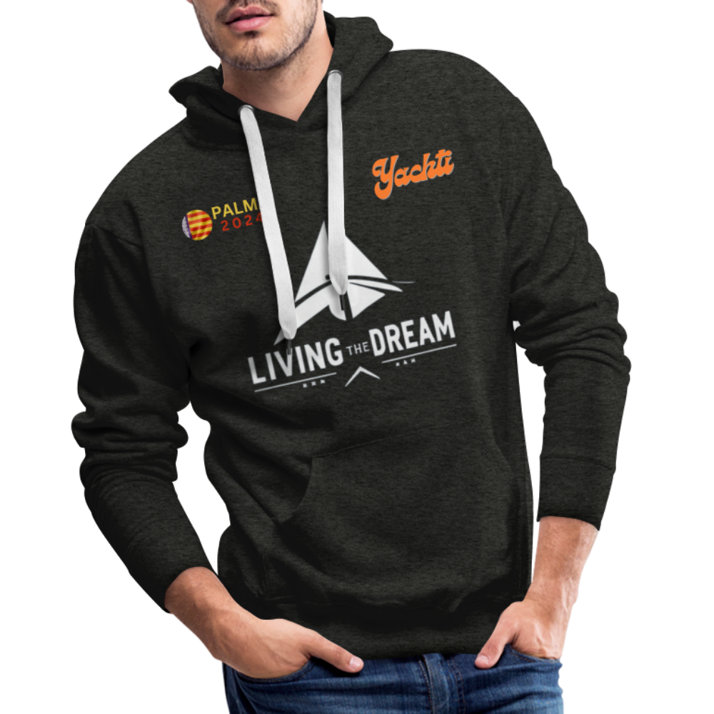 Yachti Palma LTD  Men’s Premium Hoodie - charcoal grey