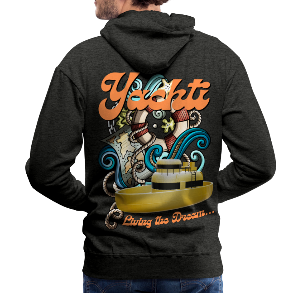 Yachti Palma LTD  Men’s Premium Hoodie - charcoal grey