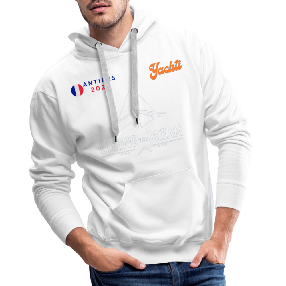 Yachti Antibes LTD  Men’s Premium Hoodie - white