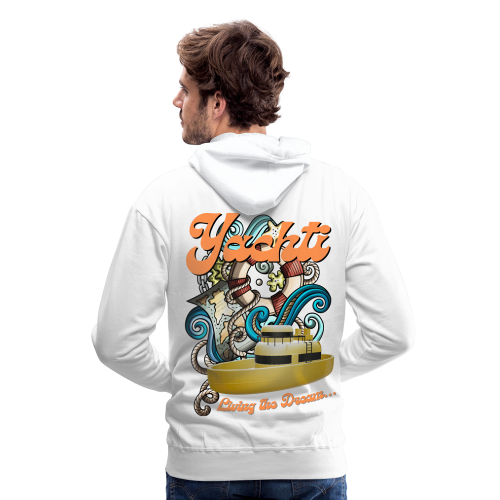 Yachti Antibes LTD  Men’s Premium Hoodie - white